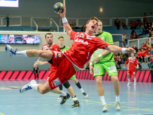 Im Cup-Viertelfinale mussten sich Lukas Herburger und Co. mächtig strecken, um West Wien zu bezwingen. gepa