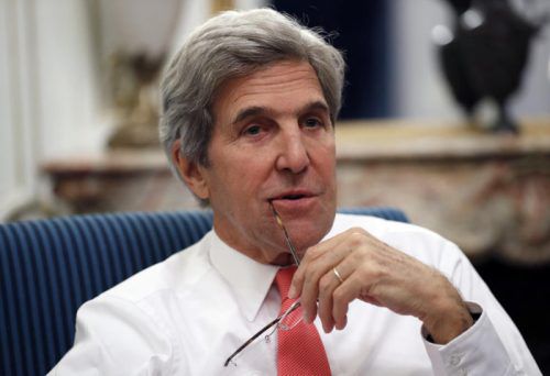 John Kerry nimmt Anstoß am US-Einreiseverbot. Foto: AP