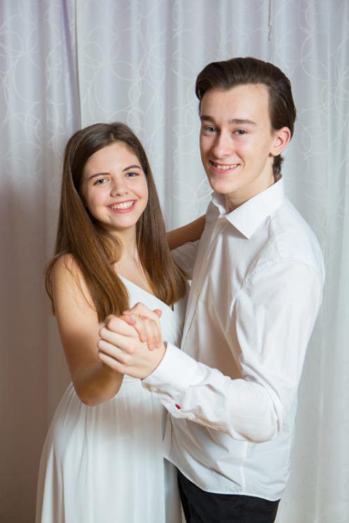 Laura Sieber und Lukas Nussbichler sind Debütanten beim Wiener Opernball. Foto: VN/Hartinger