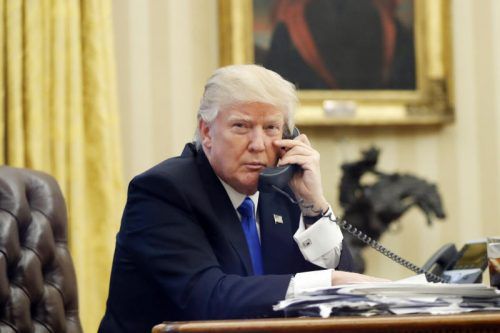 Nach Trumps Telefonat mit Turnbull gingen die Wogen hoch.  AP