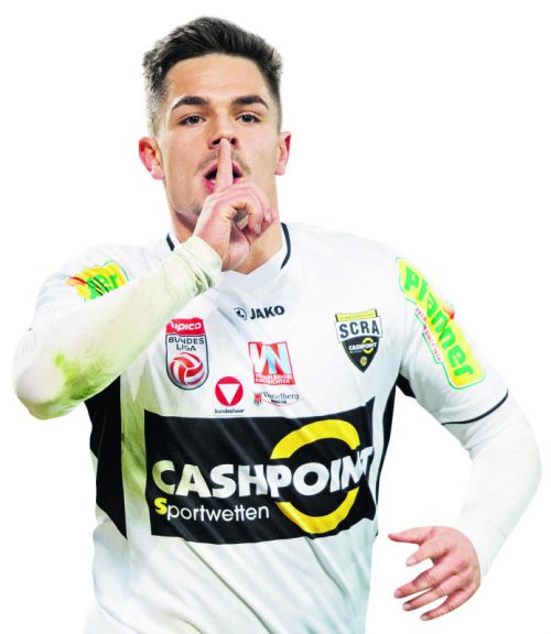 Nikola Dovedan hat gegen die Austria zur alten Spielstärke zurückgefunden. Der 22-Jährige avancierte zum Matchwinner. gepa