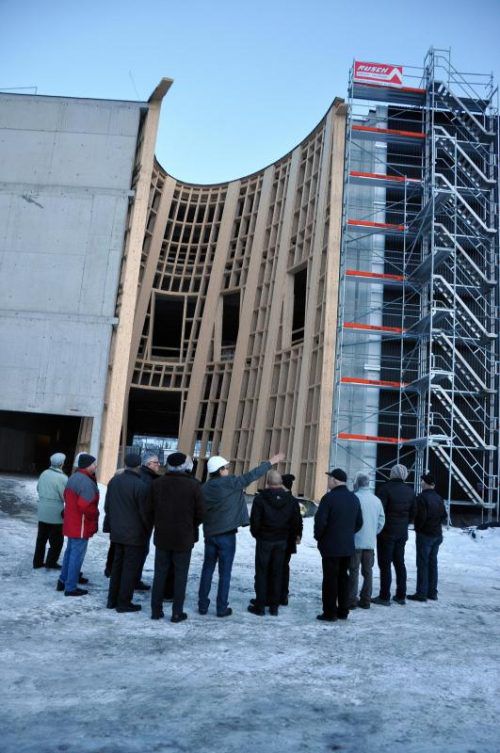 Die Bauarbeiten befinden sich in der Endphase. Foto: VN