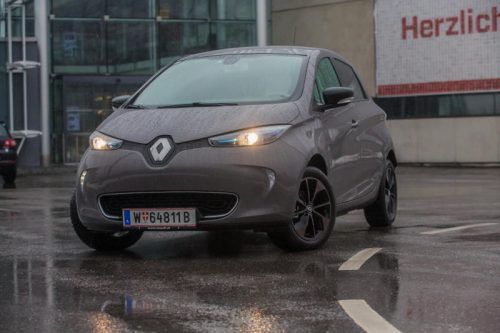 Renault hat dem Elektroauto Zoe eine stärkere Batterie spendiert. Fotos: VN/Steurer, mig