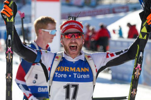 Simon Eder holte in Hochfilzen seine insgesamt vierte WM-Medaille, die zweite im Einzel. Foto: gepa