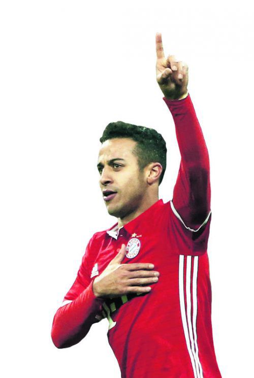 Thiago Alcántara war der Taktgeber beim FC Bayern. Foto: gepa