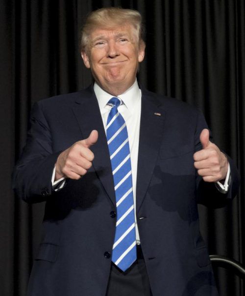 US-Präsident Donald Trump unterstellt dem Gericht, die Anordnung völlig anders zu interpretieren als alle anderen.  Foto: afp