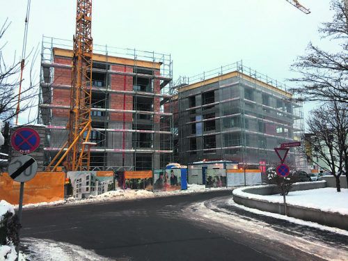 Wohnen mit bester Aussicht in Ludesch. Visualisierung: Hilti & Jehle