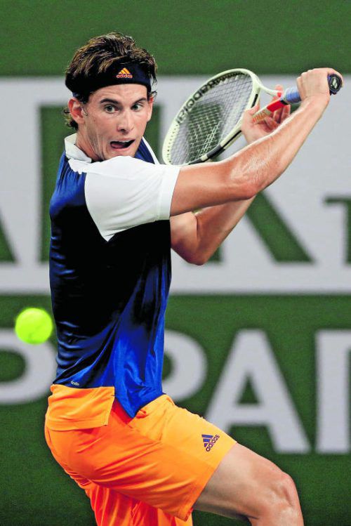 Auf Dominic Thiem wartet nun Stan Wawrinka. Foto: apa