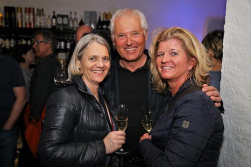 Birgit, Michael und Elvira im La Bottega del Gusto.