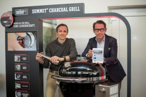 Christian Madlener (l.) und Dieter Bitschnau zeigen, welche Chancen die Digitalisierung bietet.  VN/Paulitsch