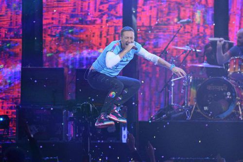 Coldplay-Sänger Chris Martin ist Schirmherr des Festivals vor dem G20-Gipfel und tritt mit seiner Band auch selbst auf. Foto: AFP