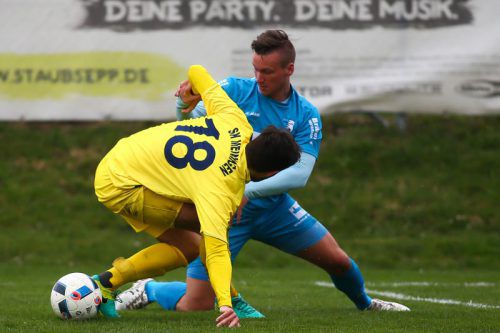Das Spiel zwischen Meiningen und Koblach (Landesliga) endete mit einem 1:1-Remis. Foto: vn/steurer