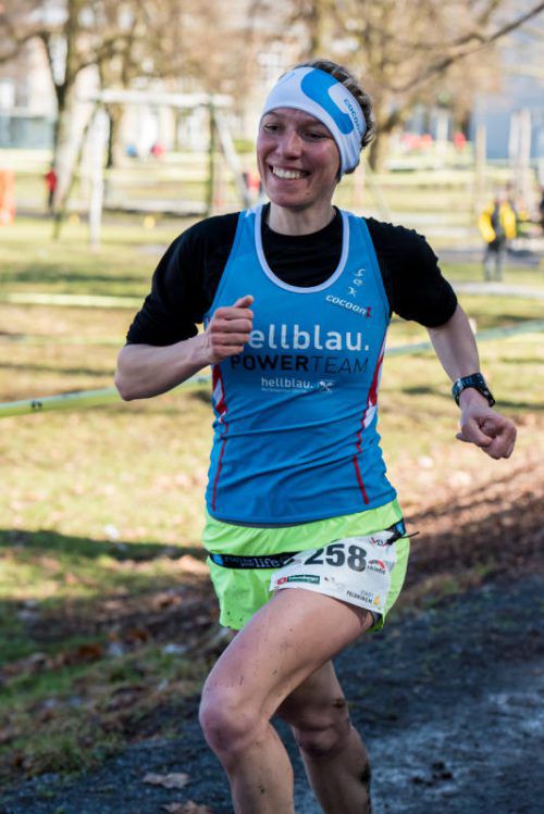 Denise Neufert wurde Crosslauf-Landesmeisterin. Fotos: verein