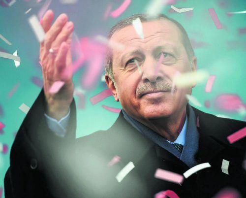 Der türkische Präsident Recep Tayyip Erdogan zeigte sich empört über die Niederlande. „Sie werden den Preis dafür bezahlen“, sagte er. Foto: AFP