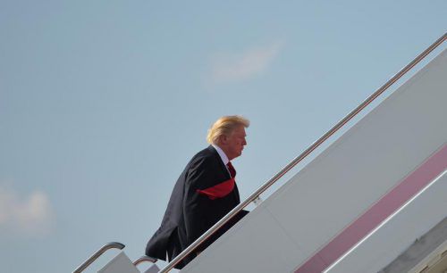 Der US-Präsident erhob schwerwiegende Vorwürfe gegen seinen Vorgänger Barack Obama. Foto: AFP