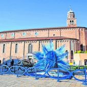 Die Glasbläser der Insel Murano bewundern