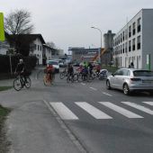 Radroute in Richtung Bahnhof wird sicherer