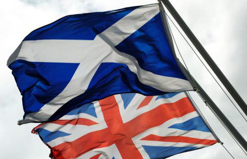 Die Schotten stimmten mehrheitlich gegen den Brexit. Foto: AFP