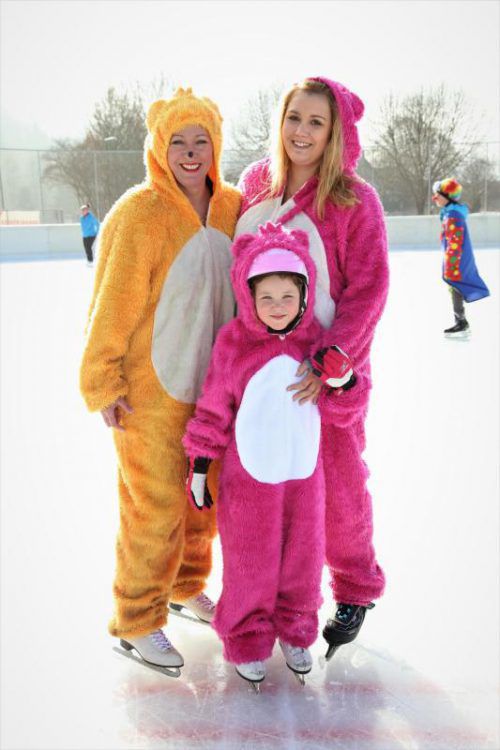 Eislaufkurse und der Fasching auf der Kunsteisbahn lockten viele Besucher auf die Gastra.  Foto:etu