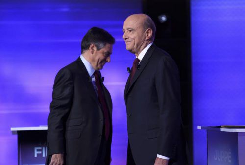 Falls Fillon (l.) seine Kandidatur abgibt, übernimmt Juppé. reuters