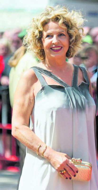 Feiert am Samstag ihren 65er: Michaela May. Foto: dpa