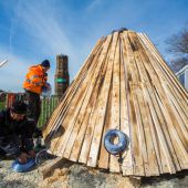 Föhnsturm bedroht Funken