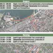 Die Flamme der Hoffnung geht auf die Reise