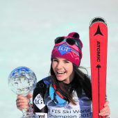 Tina Weirather im Kugelglück