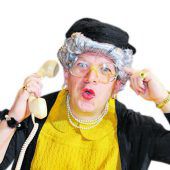 Oma Lilli kommt . . . am 1. April nach Dalaas in den Kristbergsaal. Beginn: 20 Uhr.