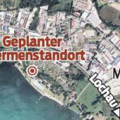 Demonstration gegen Therme am Bodensee
