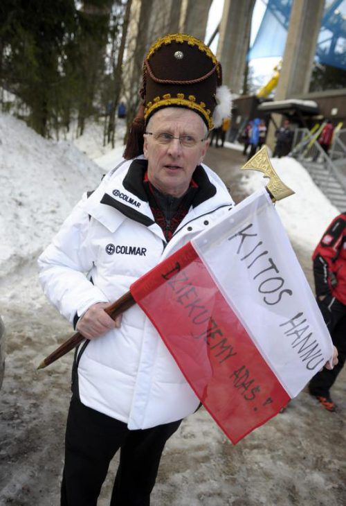 Hannu Lepisto beobacht die Skisprungszene auch als Pensionist.