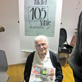 Einfach das Allerbeste zum 105. Geburtstag