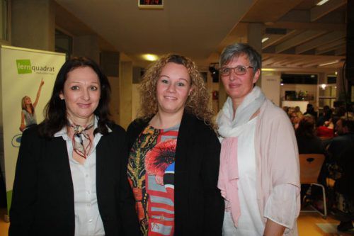 HLW-Direktorin Ulrike Münst-Xander und Alexandra Kopf-Mayer.