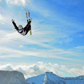 Hohe Noten für Pfeiffer in der Skiakrobatik