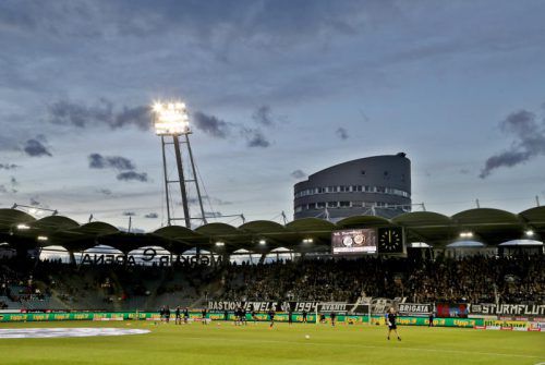 In der Merkur Arena in Graz werden in den kommenden Monaten erneut Millionenbeträge für die Adaptierung des Stadions aufgewendet. gepa