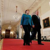 Merkel auf schwieriger Mission