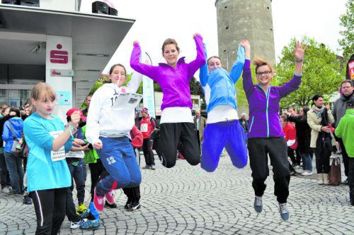 Laufschuhe schnüren und mitmachen.