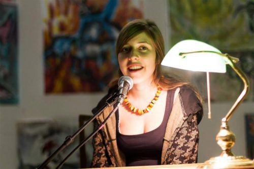 Literaturpreisträgerin Sarah Rinderer. Foto: Rinderer