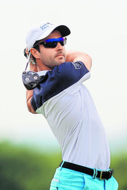 Manuel Trappel spielte im ersten Turnier solides Golf. Foto: gepa