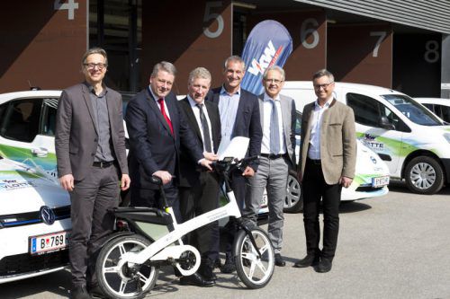 Minister Rupprechter zu Gast bei Illwerke VKW. Foto: vkw