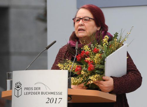 Natascha Wodin wurde in Leipzig ausgezeichnet. Foto: dpa