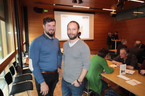 Paul Hartmann (l.) und Matthias Kaufmann.