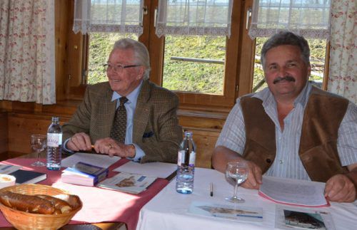 Rolf Santo-Passo und Rudi Längle sind sich einig: "Landwirtschaft und Tierschutz vertragen sich nicht."