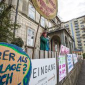 Protestaktion gegen Projekt in Lochau