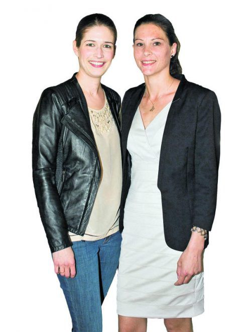 Vanessa Mitterdorfer (l.) und Marion Müller.  Fotos: Franc