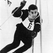 Werner Bleiner in Jackson Hole Dritter