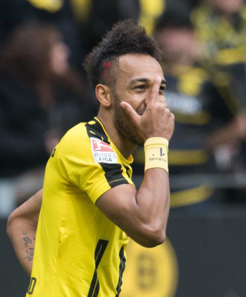 Zweifacher Schütze und Aufreger Pierre-Emerick Aubameyang. afp