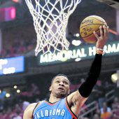 Westbrook und Co. scheiterten an den Rockets