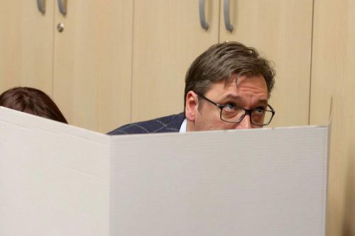 Aleksandar Vucic ging als klarer Favorit ins Rennen um das Präsidentenamt und wurde dieser Rolle gerecht. Foto: AFP