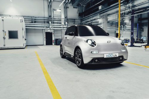 Angetrieben wird der e.GO von einem E-Motor von Bosch.